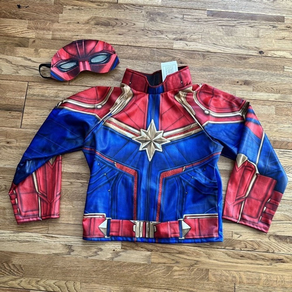 Captain Marvel Costume Jacket & Mask One‎ size
